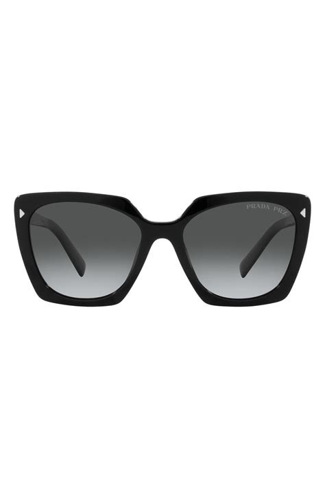 prada aviator womens sunglasses|Prada 55mm square sunglasses.